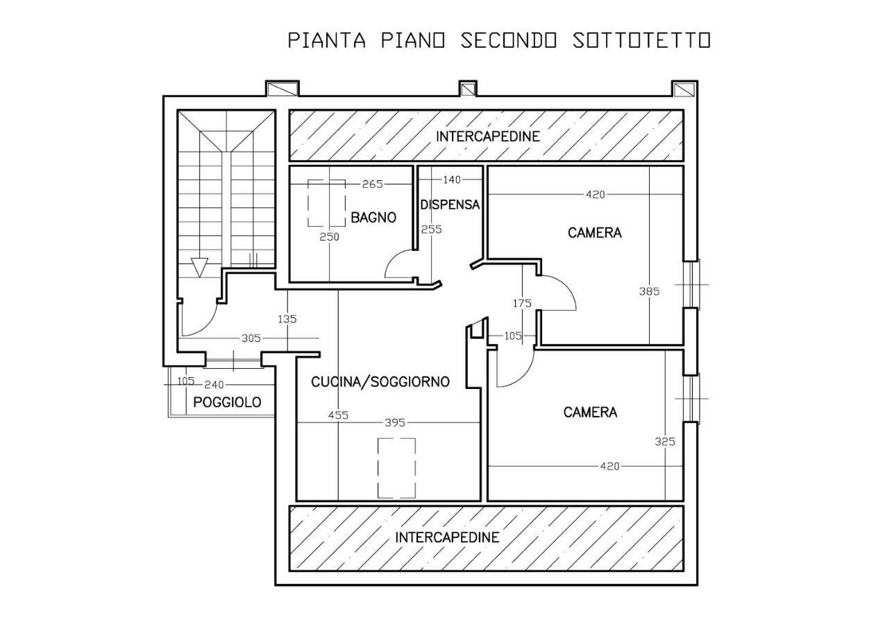 La Mansardina Apartment Vezzi Portio Екстериор снимка
